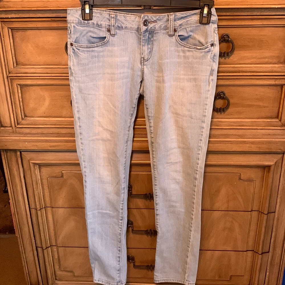 Light wash denim